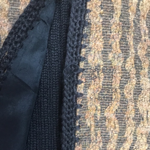 SIMON Chang wool blend patchwork sweater vest 8 - Picture 4 of 12